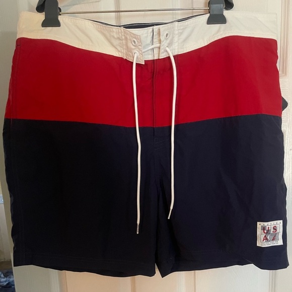 2 pair of XL Nautical Swim Trunks - Picture 7 of 7